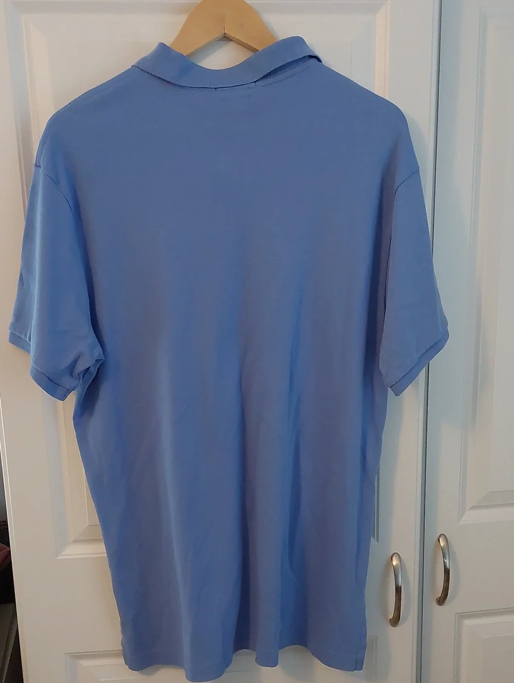Polo by Ralph Lauren Men’s Light Blue Short Sleeve Polo Shirt